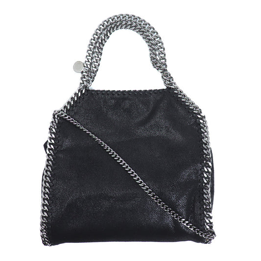Stella McCartney ステラマッカートニー ファラベラ ミニ トート 2Wayショルダーバッグ ブラック 371223 W9132 1000 レディース【中古】