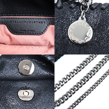 Stella McCartney ステラマッカートニー ファラベラ ミニ トート 2Wayショルダーバッグ ブラック 371223 W9132 1000 レディース【中古】