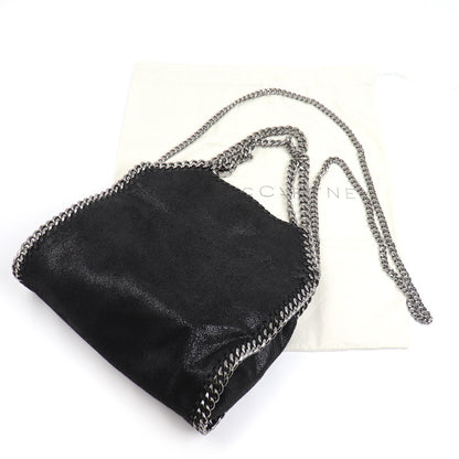 Stella McCartney ステラマッカートニー ファラベラ ミニ トート 2Wayショルダーバッグ ブラック 371223 W9132 1000 レディース【中古】