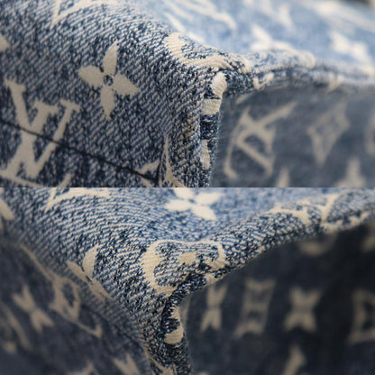 LOUIS VUITTON ルイ・ヴィトン オンザゴー MM 2Wayショルダーバッグ ブルー M59608 IC レディース【中古】【美品】