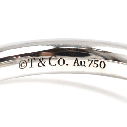 TIFFANY&Co. ティファニー K18WG ホワイトゴールド Tワン リング・指輪 69278159 9号 4.3g レディース【中古】【美品】