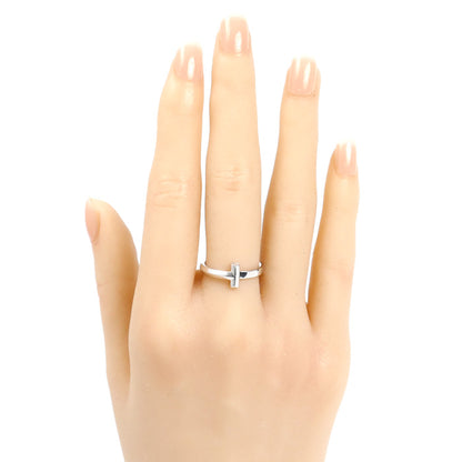 TIFFANY&Co. ティファニー K18WG ホワイトゴールド Tワン リング・指輪 69278159 9号 4.3g レディース【中古】【美品】