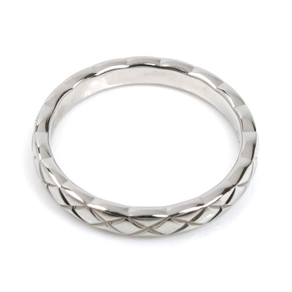 CHANEL シャネル Pt950プラチナ ココ クラッシュ スモール リング・指輪 J11117 9.5号 50 4.1g レディース【中古】【美品】