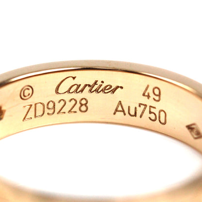 CARTIER カルティエ K18PG ピンクゴールド ミニラブ 1Pダイヤ リング・指輪 B4050749 ダイヤモンド 9号 49 4.2g レディース【中古】