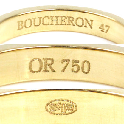 Boucheron ブシュロン K18YG イエローゴールド キャトル クルドパリ ミディアム リング・指輪 JAL00008 7号 47 3.2g レディース【中古】【美品】