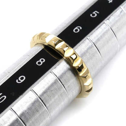 Boucheron ブシュロン K18YG イエローゴールド キャトル クルドパリ ミディアム リング・指輪 JAL00008 7号 47 3.2g レディース【中古】【美品】