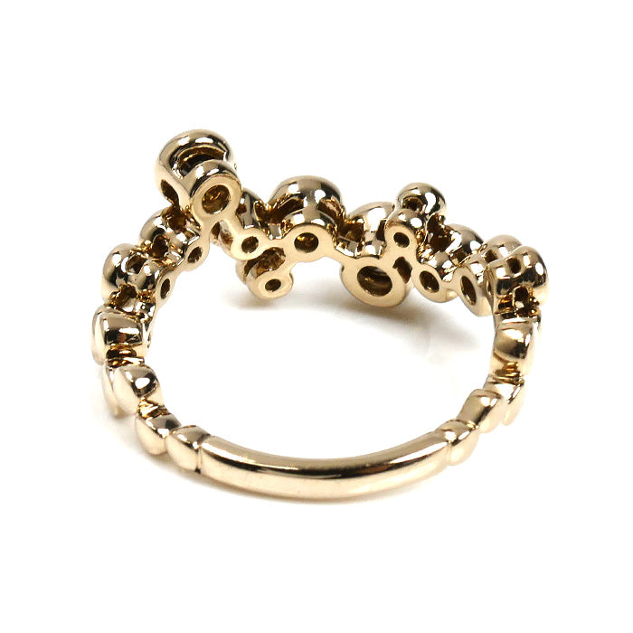 KASHIKEY K18BG ベゼル リング・指輪 BD085 ダイヤモンド1.00ct 11号 4.1g レディース【中古】