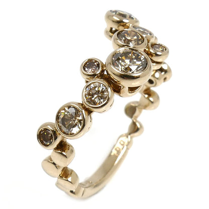 KASHIKEY K18BG ベゼル リング・指輪 BD085 ダイヤモンド1.00ct 11号 4.1g レディース【中古】