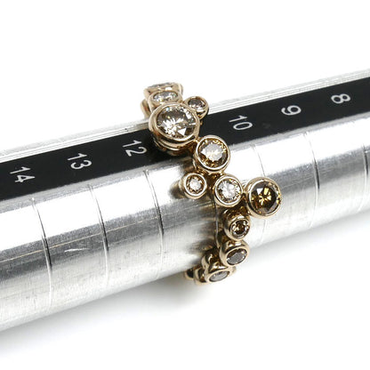 KASHIKEY K18BG ベゼル リング・指輪 BD085 ダイヤモンド1.00ct 11号 4.1g レディース【中古】