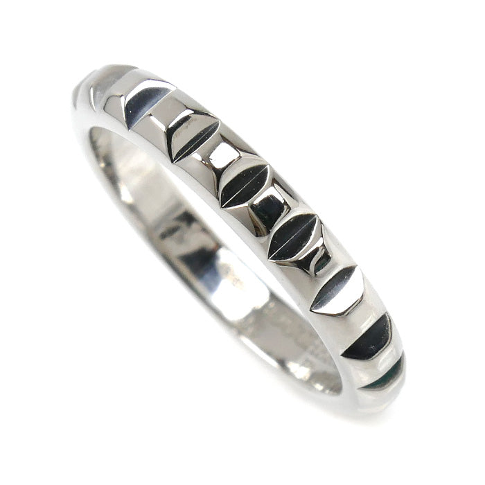 Boucheron ブシュロン Pt950プラチナ キャトル クルドパリ ミディアム リング・指輪 JAL00109 6号 46 4.0g レディース【中古】【美品】