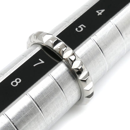 Boucheron ブシュロン Pt950プラチナ キャトル クルドパリ ミディアム リング・指輪 JAL00109 6号 46 4.0g レディース【中古】【美品】