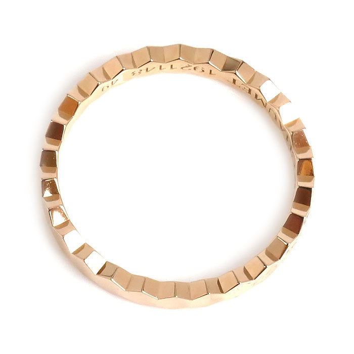 Chaumet ショーメ K18PG ピンクゴールド ビーマイラブ ハニカム リング・指輪 081931 9号 49 1.8g レディース【中古】【美品】