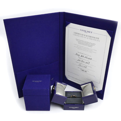 Chaumet ショーメ K18PG ピンクゴールド ビーマイラブ ハニカム リング・指輪 081931 9号 49 1.8g レディース【中古】【美品】