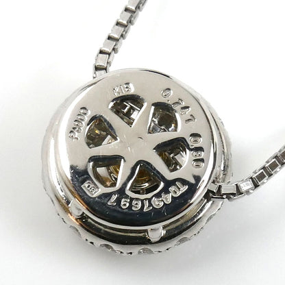 KASHIKEY Pt900プラチナ Pt850プラチナ K18 カシケイ モア ネックレス ダイヤモンド0.747ct/0.30ct 7.1g ～45cm フリーチェーン レディース【中古】