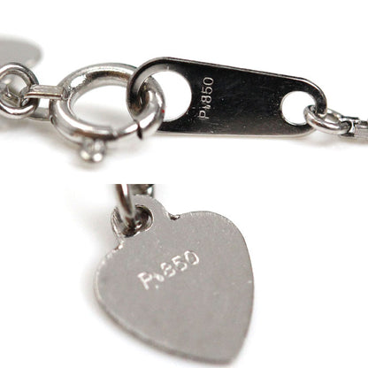 KASHIKEY Pt900プラチナ Pt850プラチナ K18 カシケイ モア ネックレス ダイヤモンド0.747ct/0.30ct 7.1g ～45cm フリーチェーン レディース【中古】