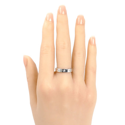 CARTIER カルティエ K18WG ホワイトゴールド ミニラブ 1Pダイヤ リング・指輪 B4050553 ダイヤモンド 12.5号 53 4.7g レディース【中古】【美品】