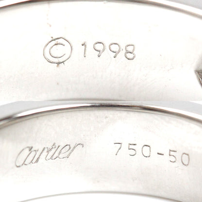 CARTIER カルティエ K18WG ホワイトゴールド ラブリング 3Pダイヤ リング・指輪 ダイヤモンド 10号 50 8.2g レディース【中古】【美品】