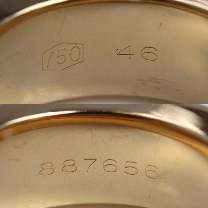 Chaumet ショーメ K18PG ピンクゴールド リアン エヴィダンス リング・指輪 ダイヤモンド 6号 46 8.1g レディース【中古】