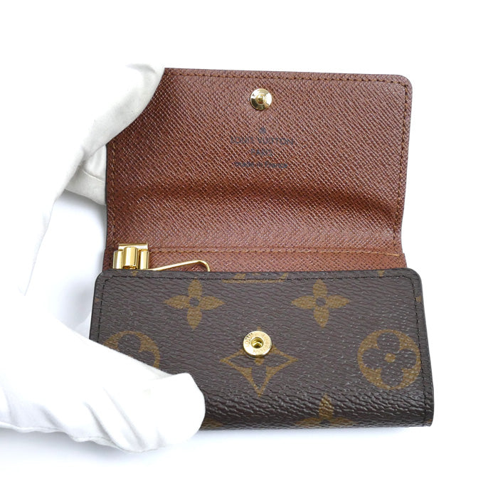 LOUIS VUITTON ルイ・ヴィトン ミュルティクレ 6 キーケース モノグラム ブラウン M62630 IC ユニセックス【中古】【美品】