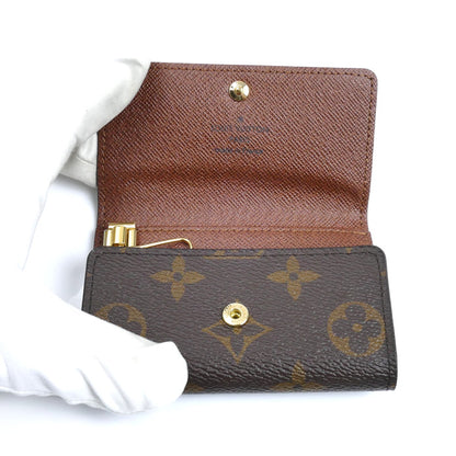 LOUIS VUITTON ルイ・ヴィトン ミュルティクレ 6 キーケース モノグラム ブラウン M62630 IC ユニセックス【中古】【美品】