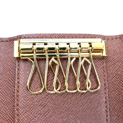 LOUIS VUITTON ルイ・ヴィトン ミュルティクレ 6 キーケース モノグラム ブラウン M62630 IC ユニセックス【中古】【美品】