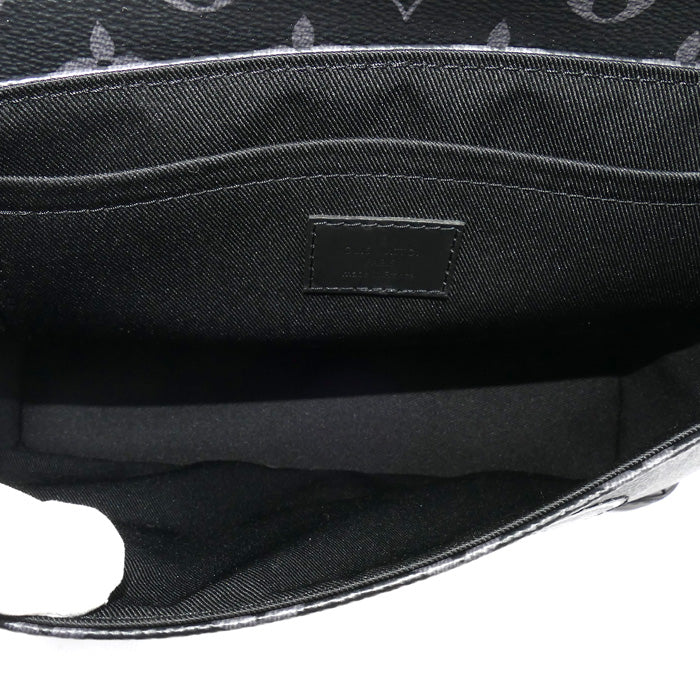 LOUIS VUITTON ルイ・ヴィトン スティーマー PM 2Wayショルダーバッグ モノグラム･エクリプス ブラック M46953 IC メンズ【中古】