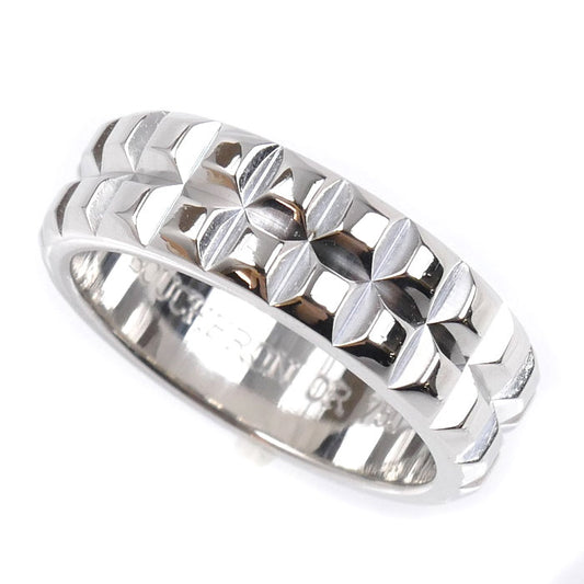 Boucheron ブシュロン K18WG ホワイトゴールド キャトル クルドパリ ポワントディアマン リング・指輪 6号 6.4g レディース【中古】【美品】