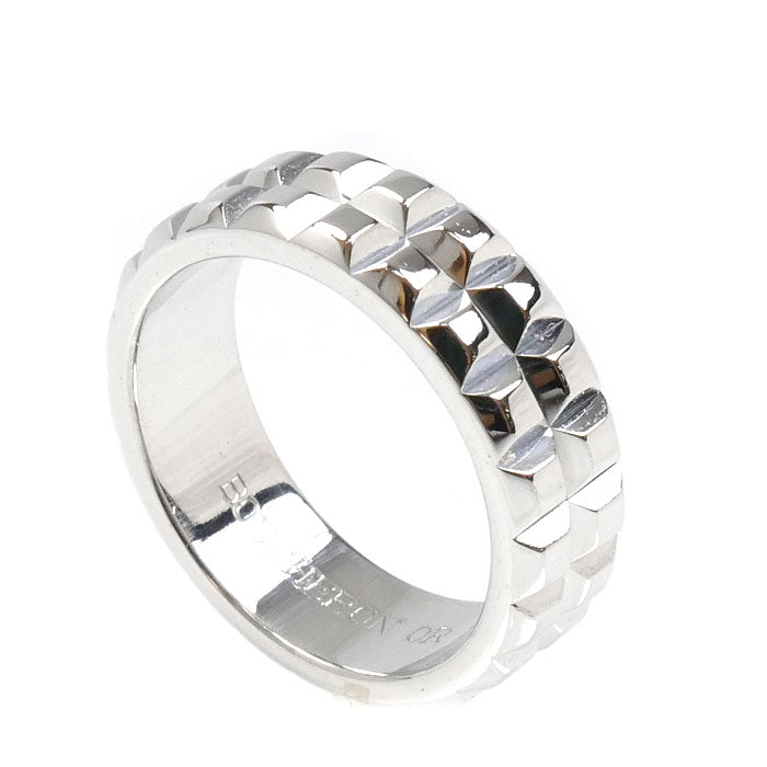 Boucheron ブシュロン K18WG ホワイトゴールド キャトル クルドパリ ポワントディアマン リング・指輪 6号 6.4g レディース【中古】【美品】