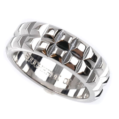 Boucheron ブシュロン K18WG ホワイトゴールド キャトル クルドパリ ポワントディアマン リング・指輪 5号 6.4g レディース【中古】【美品】