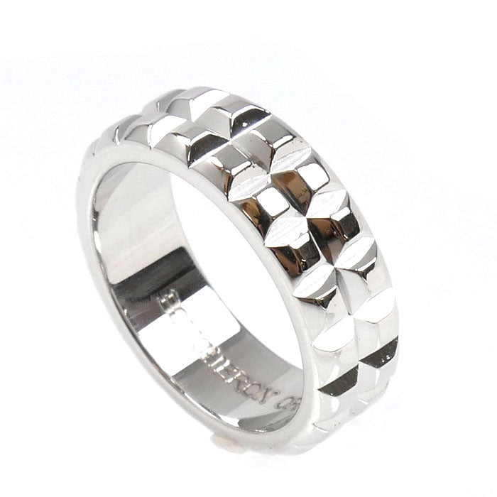 Boucheron ブシュロン K18WG ホワイトゴールド キャトル クルドパリ ポワントディアマン リング・指輪 5号 6.4g レディース【中古】【美品】