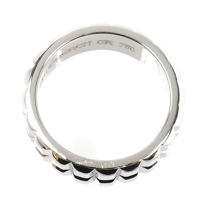 Boucheron ブシュロン K18WG ホワイトゴールド キャトル クルドパリ ポワントディアマン リング・指輪 5号 6.4g レディース【中古】【美品】
