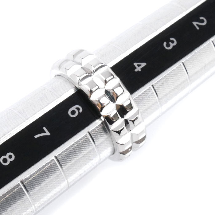 Boucheron ブシュロン K18WG ホワイトゴールド キャトル クルドパリ ポワントディアマン リング・指輪 5号 6.4g レディース【中古】【美品】
