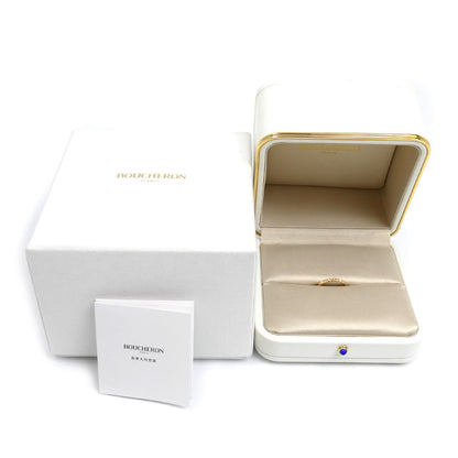 Boucheron ブシュロン K18PG ピンクゴールド キャトル クルドパリ スモール リング・指輪 JAL01164 8号 48 1.9g レディース【中古】【美品】