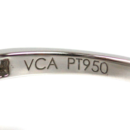 Van Cleef & Arpels ヴァンクリーフ＆アーペル Pt950プラチナ ロマンス ソリティア リング・指輪 VCARG41700 ダイヤモンド0.40ct 5号 45 1.9g レディース【中古】【美品】