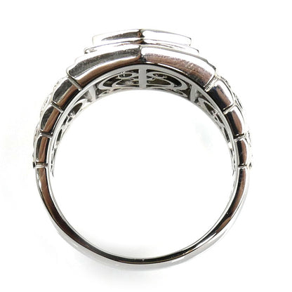 Pt900プラチナ リング・指輪 ダイヤモンド0.58ct 31.4g 28号 メンズ【中古】【美品】