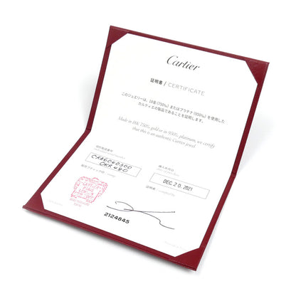 CARTIER カルティエ K18PG ピンクゴールド ダムール スモール ブレスレット B6040300 ダイヤモンド 2.1g 16.5/18.5cm レディース【中古】
