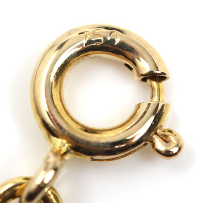 Dior ディオール K18YG イエローゴールド ミミウィ ブレスレット ダイヤモンド 1.1g 13/14.5cm レディース【中古】