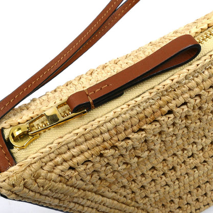 LOEWE ロエベ ハンモックホーボー ミニ 2Wayショルダーバッグ タン ナチュラル A538G13X09 レディース【中古】