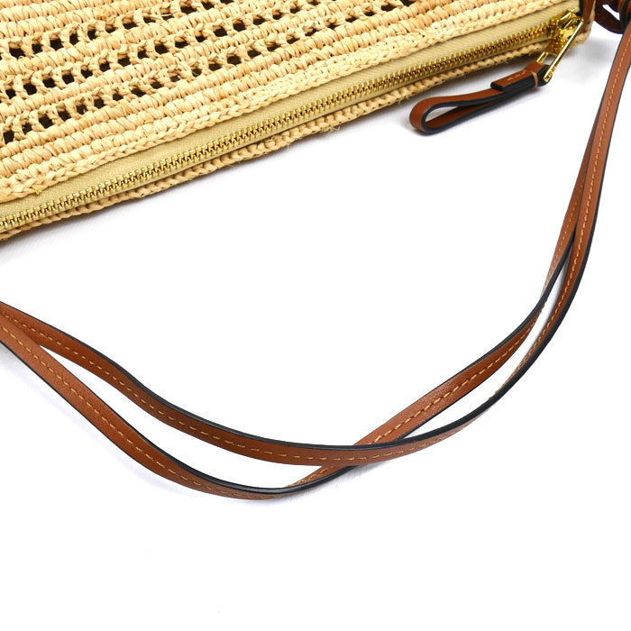 LOEWE ロエベ ハンモックホーボー ミニ 2Wayショルダーバッグ タン ナチュラル A538G13X09 レディース【中古】