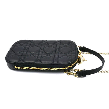 Dior ディオール フォンホルダー ポーチ ブラック S0872ONMJ_M900 レディース【中古】【美品】
