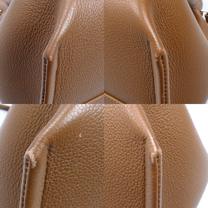 POLENE Numéro Neuf 2Wayショルダーバッグ ブラウン レディース【中古】