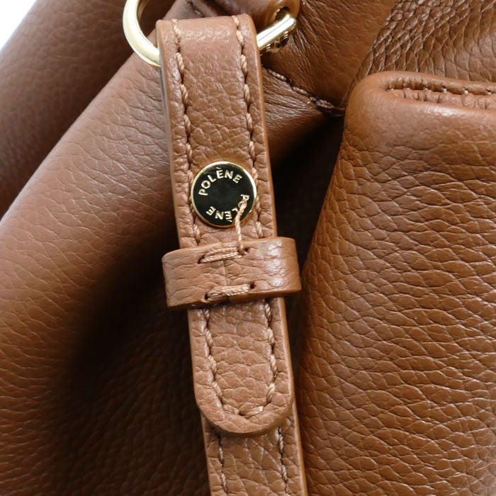 POLENE Numéro Neuf 2Wayショルダーバッグ ブラウン レディース【中古】
