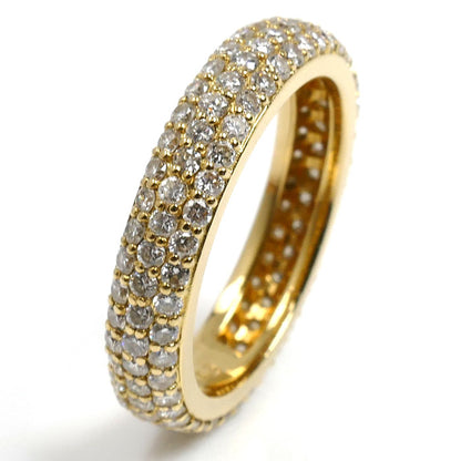 Ponte Vecchio ポンテヴェキオ K18YG イエローゴールド エテルノ リング・指輪 ダイヤモンド1.30ct 9.5号 3.8g レディース【中古】