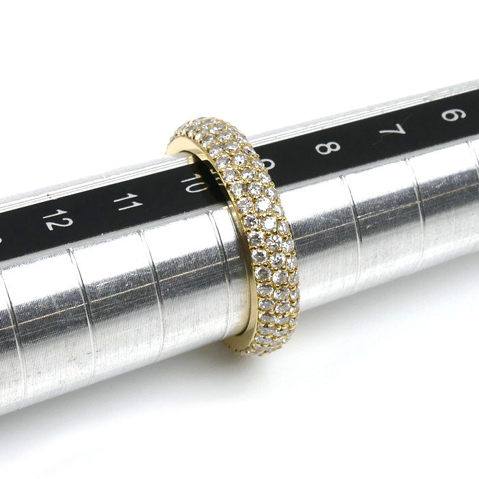 Ponte Vecchio ポンテヴェキオ K18YG イエローゴールド エテルノ リング・指輪 ダイヤモンド1.30ct 9.5号 3.8g レディース【中古】
