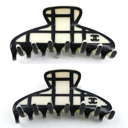 CHANEL シャネル プラスチック ココマーク ヘアアクセサリー ヘアクリップ レディース【中古】