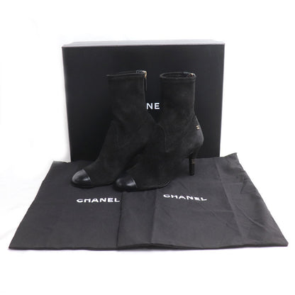 CHANEL シャネル アンクル ブーツ ブーツ ブラック G39406 Y56130 943005 36 レディース【中古】