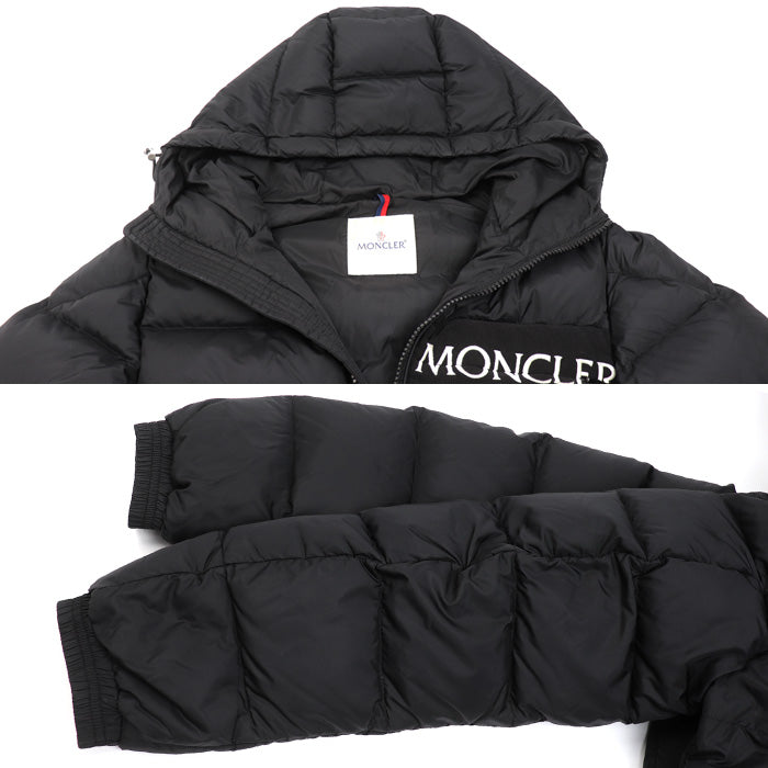 MONCLER モンクレール AITON ダウンジャケット ブラック D20914188405 68352 IC 
1 メンズ【中古】