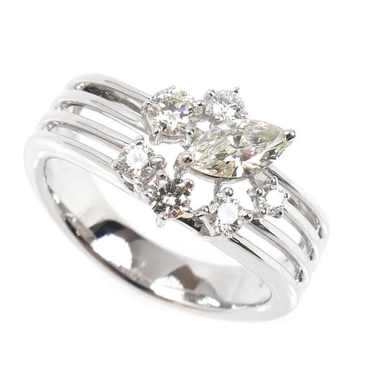 TASAKI タサキ K18WG ホワイトゴールド リング・指輪 ダイヤモンド0.67ct 13号 7.0g レディース【中古】【美品】