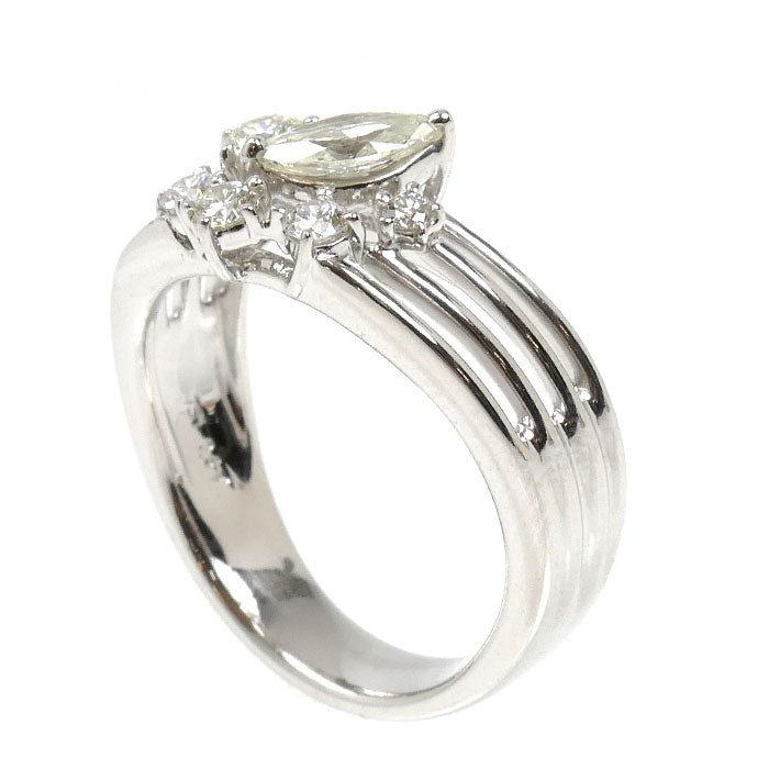 TASAKI タサキ K18WG ホワイトゴールド リング・指輪 ダイヤモンド0.67ct 13号 7.0g レディース【中古】【美品】