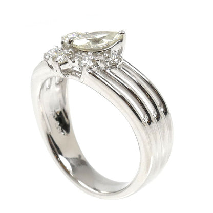 TASAKI タサキ K18WG ホワイトゴールド リング・指輪 ダイヤモンド0.67ct 13号 7.0g レディース【中古】【美品】